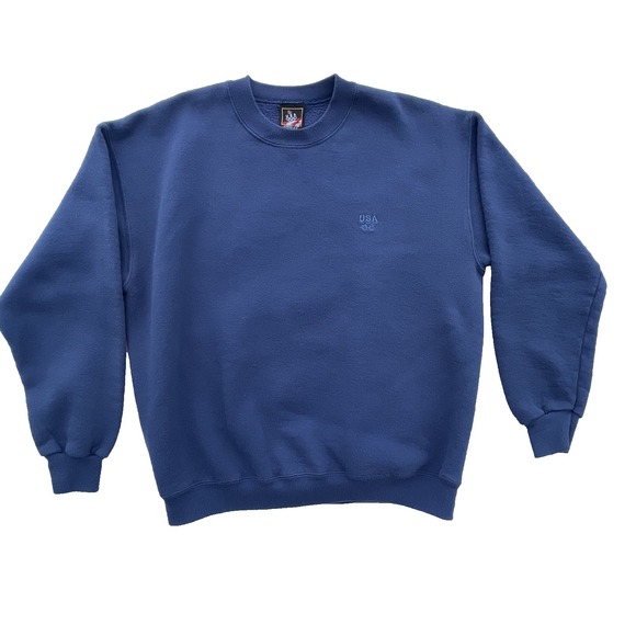 JCPenny Other - Vintage 90s Navy Blue USA Olympics JCP Navy‎ Crewneck Sweatshirt Size Large